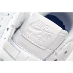 Fragment Design x Nike Air Force 1 Low White and Blue Low Top 3M Reflective - Image 3