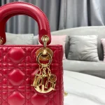 Cherry Red Sheepskin Size: 17cm Chain 120cm Model: C1004 - Image 3