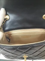 Chane Flap Bag Black Size: 18-13-7cm - Image 4