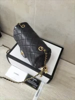 Chane Flap Bag Black Size: 18-13-7cm - Image 5