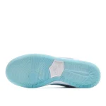 FTC Skateboarding x Nike SB Dunk Low Pro QSLAGOON PULSE Diamond Silver Ice Blue - Image 5
