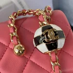 Chane Small Golden Ball One Shoulder Crossbody Model: AS1786 Size: 17cm - Image 2