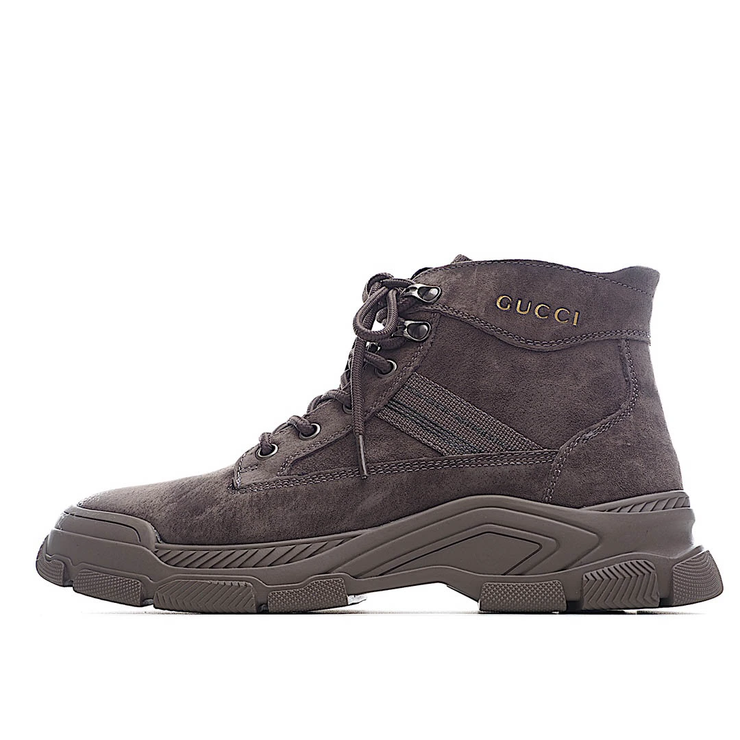 i402fd649344f31633aba9f2790d32113.webp Gucci Hiking Boosts Hiking Boots Martin Boots - Image 1