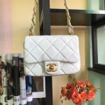 Chane Model: 2930# One shoulder can be worn crossbody Size: 18X6X14cm