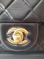Chane Flap Bag Black Size: 18-13-7cm - Image 7