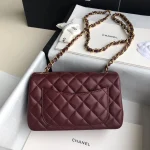 Black Lambskin Gold Buckle - Image 5