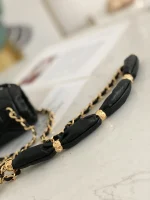 Chane Bucket Bag Size: 10 9 9cm Code: 82330 - Image 3