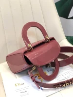 ABCDior Calf Lacquered Rattan Tote Size 20 x 16.5 x 8cm - Image 5