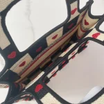 BOOK TOTE DIORAMOUR Clutch Size: 22.5 x 24 x 8 cm - Image 4