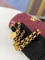 Chane Flap Bag Size: 20 6.5 14.5cm Code: AS2693 - Image 3