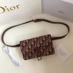 Classic old flower saddle waist bag Code:2043 Size:17*10*3.5cm - Image 3