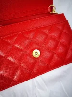 Ball grain leather Size: 19×12.5×3.5cm Style: 1913 - Image 5