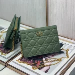 Caro Collection Chain Crossbody Leather Bag Size: 19*14*3cm Ref: 6418