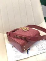 ABCDior Calf Lacquered Rattan Tote Size 20 x 16.5 x 8cm - Image 6