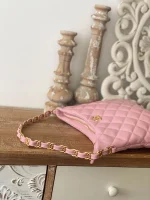 CHANE Sheepskin underarm bag Size: 26307cm Ident No.: 02868 - Image 4