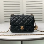 Chane Metal Ball Underarm Bag Style: 1786# Size: 18.12.7