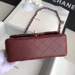 Black Lambskin Gold Buckle - Image 6