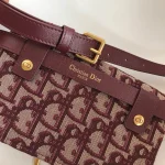 Classic old flower saddle waist bag Code:2043 Size:17*10*3.5cm - Image 5