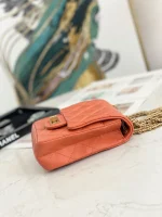 Calfskin Gold Buckle Size: 17 13.5 5.5cm Code: AS1326 02852 - Image 7