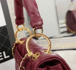 CHANE Sheepskin Hand Carry Crossbody Size: 25178cm Style Number: 68938 - Image 8