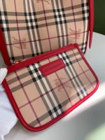 Checkered Tootsie Bag Size:W25.5*H29*D10cm Code:400123 - Image 6