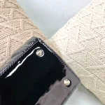 Dior Lady Dior five-compartment patent leather detail - Image 5