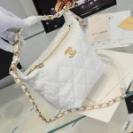 Chane Wrinkled Lambskin Size: 15 12.5 18cm - Image 7