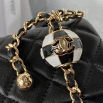 Chane Small Golden Ball One Shoulder Crossbody Model: AS1787 Size: 20cm - Image 6