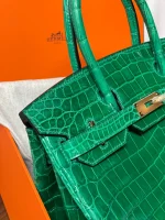 Birkin Ro Emerald Green Size: 30cm - Image 5