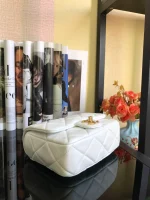 Chane Model: 2930# One shoulder can be worn crossbody Size: 18X6X14cm - Image 8