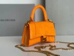 Balenciaga hourglass bag orange model: 169 size: 12104.5cm - Image 6