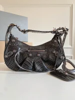 Balenciag Le Cagole Crossbody Bag Size: 33*16cm*8cm - Image 8