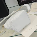 Chane Wrinkled Lambskin Size: 15 12.5 18cm - Image 8