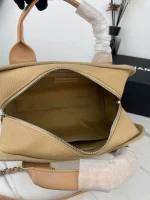 Canvas Bowling Bag Size: 28.5*28*12cm Model Number: AS8841 Apricot - Image 7