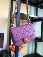 Chane Model: 2930# One shoulder can be worn crossbody Size: 18X6X14cm - Image 7