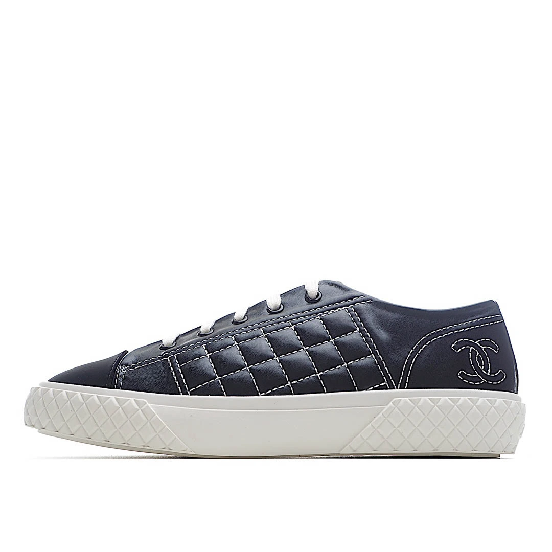 ic9b1c6a1162dff0c6307014dcec8b52c.webp Chanel Canvas Casual Sneakers - Image 1