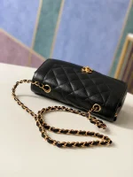 Chane Chain Bag Leather Shoulder Size: 22.5 14 7cm Code: 87062 - Image 9