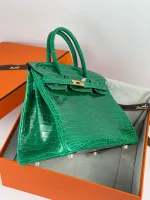 Birkin Ro Emerald Green Size: 30cm - Image 7