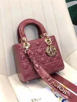 ABCDior Calf Lacquered Rattan Tote Size 20 x 16.5 x 8cm - Image 8