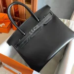 Birkin Box black black buckle ~ - Image 9