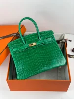 Birkin Ro Emerald Green Size: 30cm - Image 8