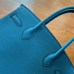Birkin Size: 30 Cowboy Blue - Image 8