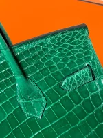 Birkin Ro Emerald Green Size: 30cm - Image 9