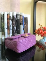 Chane Model: 2930# One shoulder can be worn crossbody Size: 18X6X14cm - Image 8