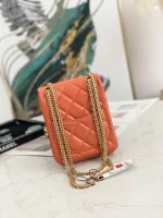 Calfskin Gold Buckle Size: 17 13.5 5.5cm Code: AS1326 02852 - Image 9