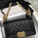 All steel light gold buckle Size: 20Cm