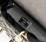 Black lacquer, classic 5 compartments 24cm - Image 8