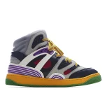 Gucci 20S Basket High Top Vintage Sneakers - Image 9