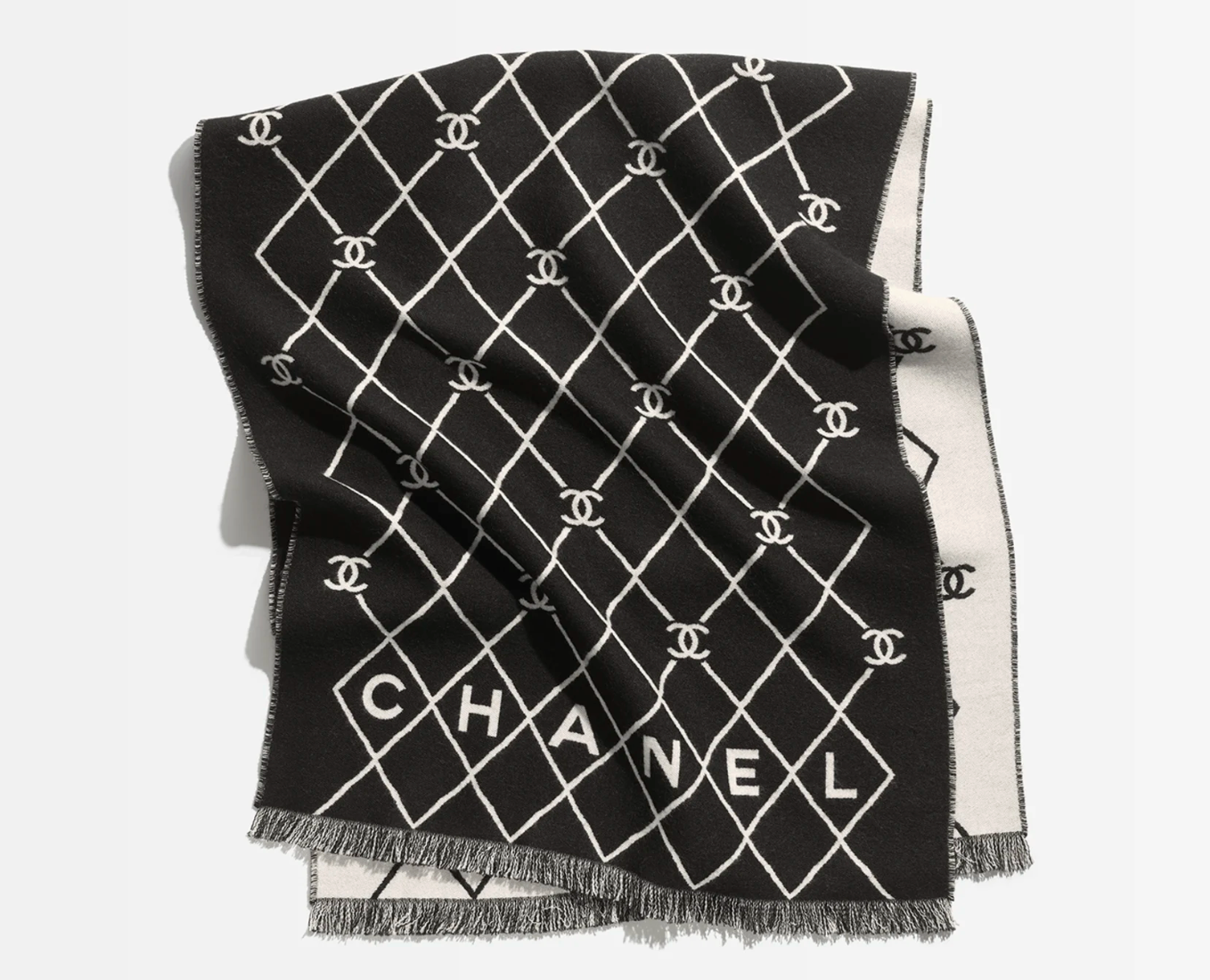 截屏2026-01-22-18.36.09.png CHANEL Wool Black & White - Image 1
