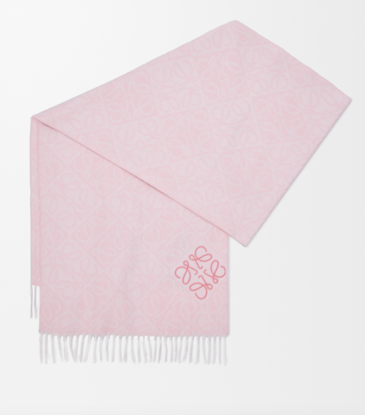 截屏2026-01-22-19.21.14.png Anagram scarf in wool and cashmere pink - Image 1